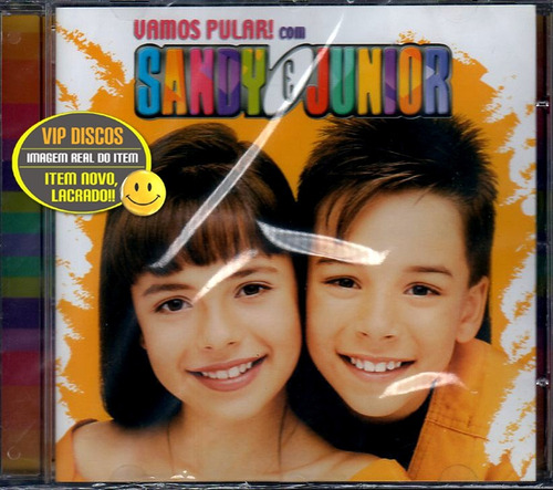 Cd Sandy E Junior Vamos Pular - Novo Lacrado Raro!!