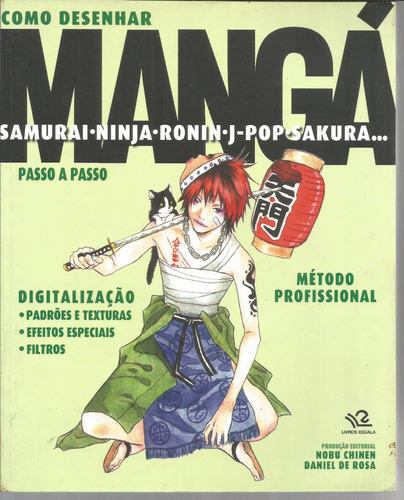 Como Desenhar Manga Samurai - Escala - Bonellihq Cx331 G21