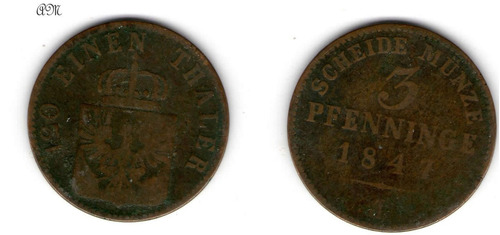 Prusia Km#453 - 1847