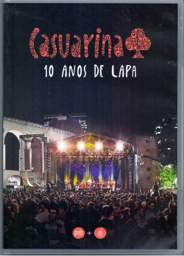 Dvd + Cd Casuarina - 10 Anos De Lapa 