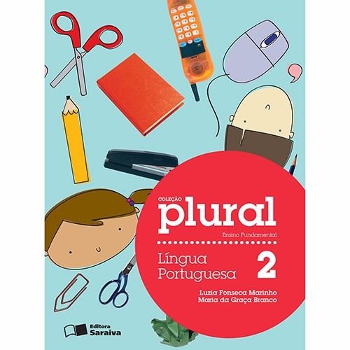 Livro Língua Portuguesa 2:  -coleção Plural Ed:saraiva