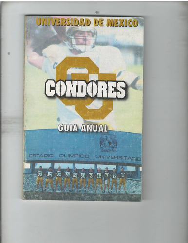 Futbol Americano Libro De Condores Unam 1995