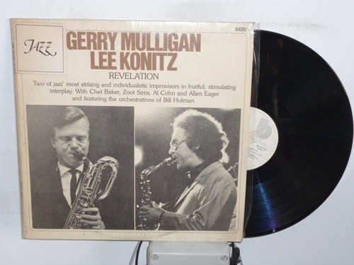 Gerry Mulligan Lee Konitz Revelation Vinilo Doble Impecables