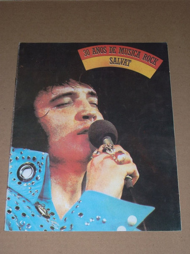 Elvis Presley Revista Salvat 30 Años Musica Rock Revista