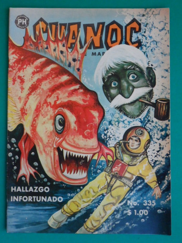 1966 Chanoc Aventuras De Mar Y Selva #335 Comic Historieta