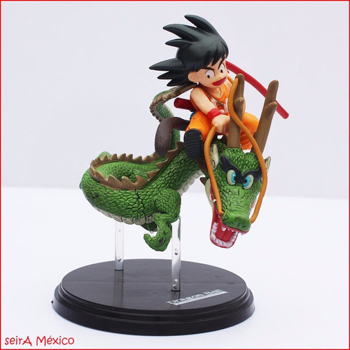 Figura De Goku Y Shen Long Shenron Pvc. 17 Cms. Dragon Ball. | Envío gratis