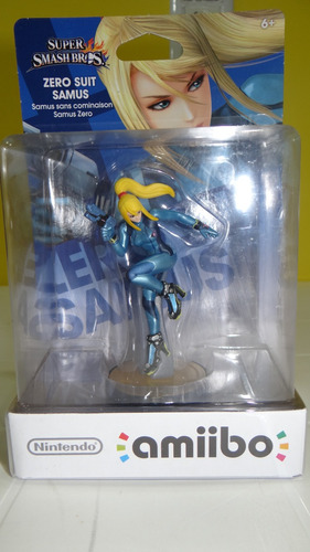 Amiibo Zero Suit Samus - Americano -  Lacrado!