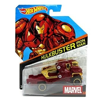 Juguete Hulkbuster Hot Wheels Auto De Colección Marvel
