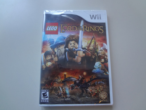 Nintendo Wii - Lego Senhor Dos Aneis Original Lacrado - Veja