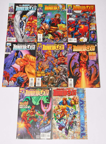 Thunderbolts - Lote 35 Números (ver Detalle) - Inglés (Usado)