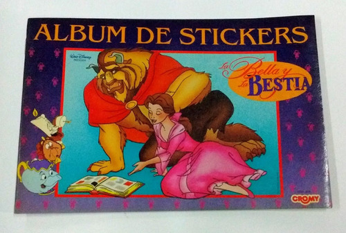 La Bella Y La Bestia Album De Stickers Cromy Incluye 26 Stic