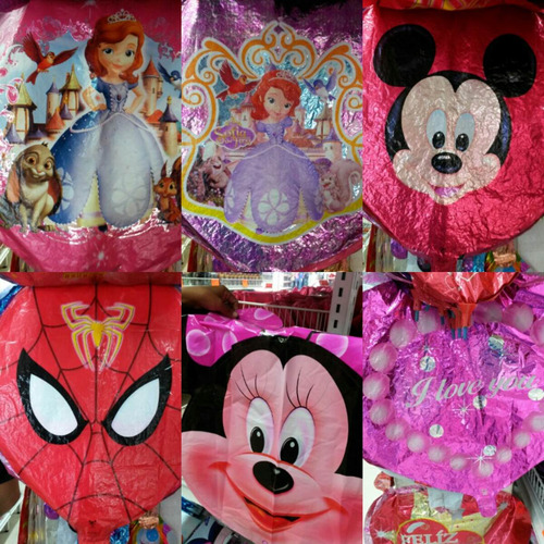 Globos Metalizados, Frozen, Peppa, Cumpleaños