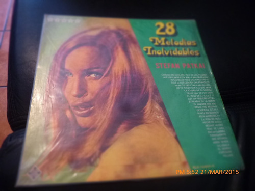 Vinilo Lp De Stefan Patkai - 28 Melodias Inolvidables (xx899 (Usado)