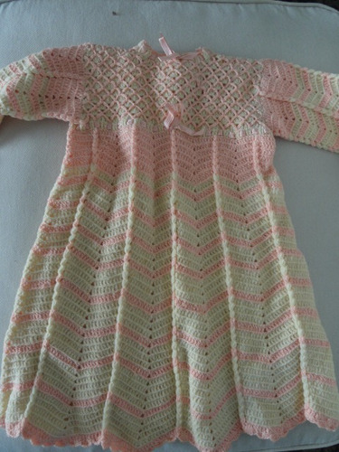 vestido de lã infantil