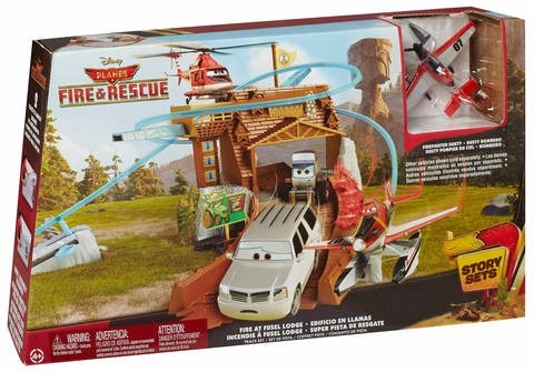 Planes Playset Fuego Y Rescate Aviones Juguetes Niños