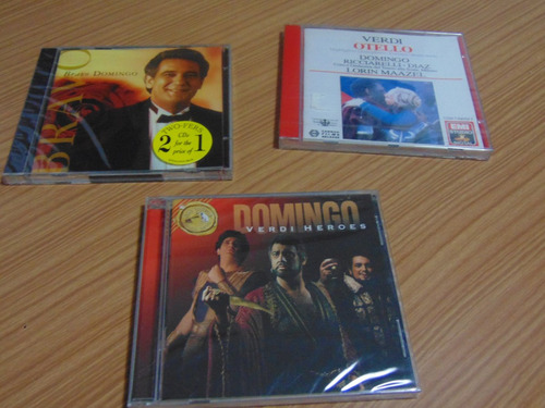 Lote 3 Cds Nuevos Placido Domingo Oferta Liquido