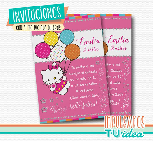 Hello Kitty - Hello Kitty Invitación Para Imprimir