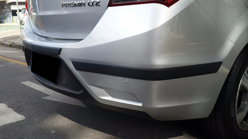 Chevrolet Prisma 2017 2018 2019 Protectores De Paragolpes Negros Walrod306