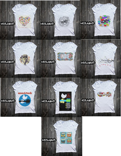 Remeras Mujer Hippies