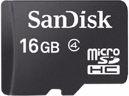 Micro Sd 16gb Sandisk Cartão De Memória Classe 4 - Original