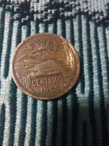 Moneda 20 Centavos De 1953