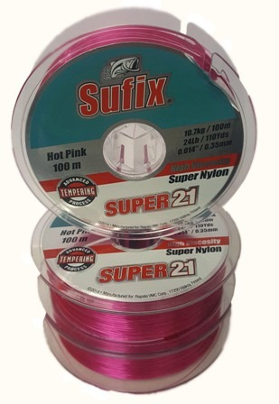 Nylon Monofilamento Sufix Sup21 -pack4  0.20/0.35/0.40/0.16