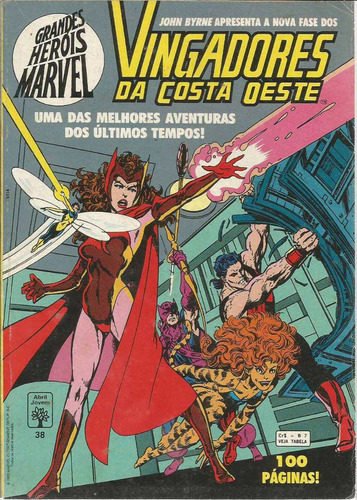 Grandes Herois Marvel 38 - Abril - Bonellihq Cx202 M20