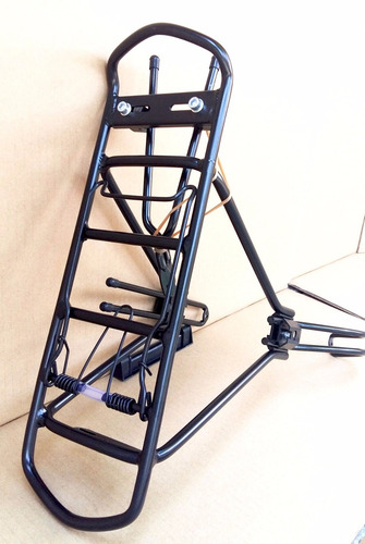 Imagen 2 de 2 de Porta Paquete Aluminio P/ Bici - Freno A Disco