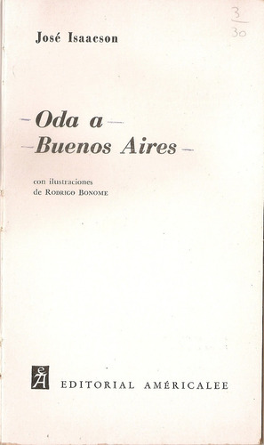 Oda A Buenos Aires - Isaacson - Americalee