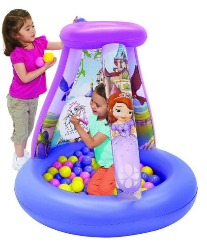 Juego Nuevo Inflable Para Pintar De Princesita Sofia...