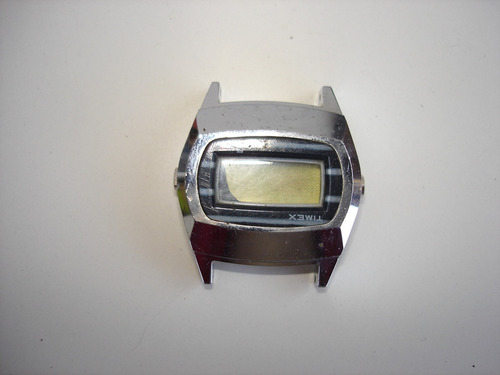 Antigo Relogio Digital Ssq Timex - Quebrado P/ Restauro