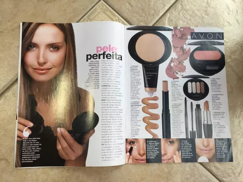 Revista Beleza Avon Ana Paula Arósio Maquiagem Moda E535