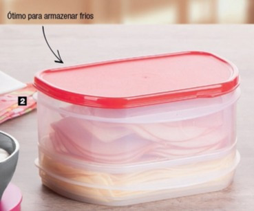 Mini Empilhável Para Frios Tupperware