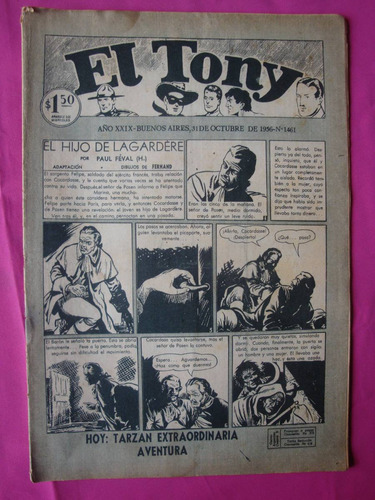 Revista El Tony N° 1461  Año 1956 - Ed. Columba