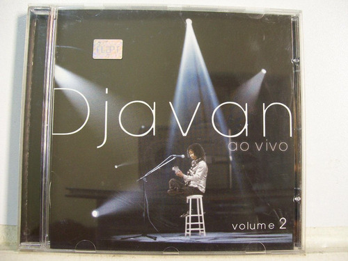 Djavan, Ao Vivo Volume 2, Cd Original Raro