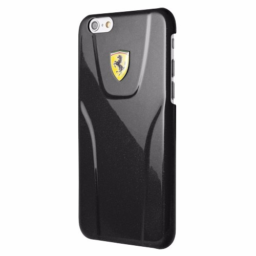 iPhone 6 Plus Scuderia Ferrari Caratula 3d Negro
