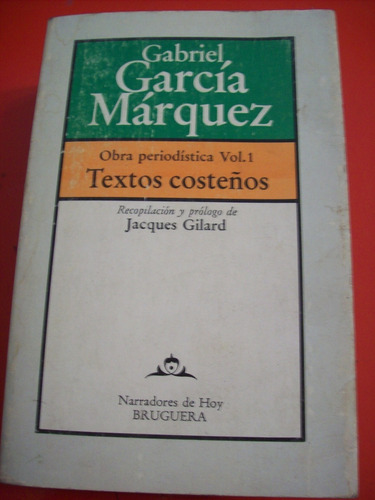 Textos Costeños Vol.1 Gabriel García Márquez