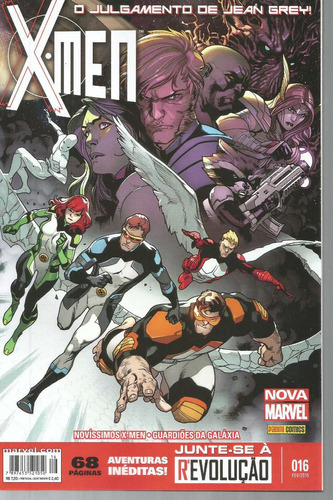 X-men 16 2ª Serie Nova Marvel - Panini - Bonellihq Cx73 G19