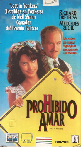 Prohibido Amar Vhs Richard Dreyfuss Mercedes Ruehl