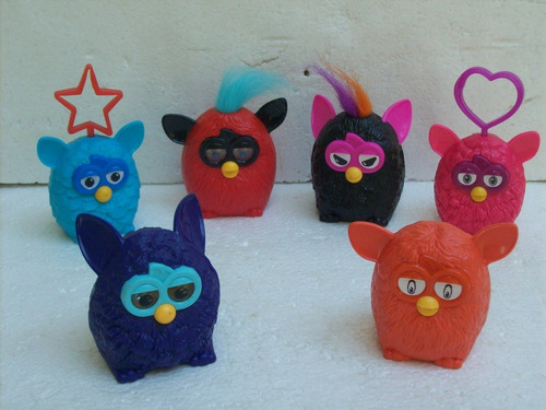 Brinquedo Antigo Mc Donald  Coleção De Furby C/6 Bonecos