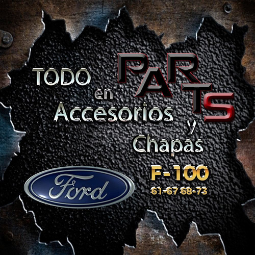 Panel De Puerta 61/67 Der/izq. Ford F-100 Y Mas...