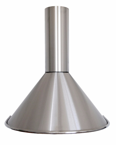 Campana De Cocina 60 Cm Acero Inox Semicircular Motor Y Luz