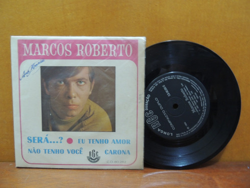 Disco Compacto Vinil Marcos Roberto Será Eu Tenho Amor