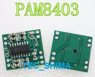 Módulo Amplificador Som Estéreo 2ch 3w+3w Pam8403 - Arduino