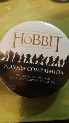 Playera Comprimida Pelicula El Hobbit Un Viaje Inesperado