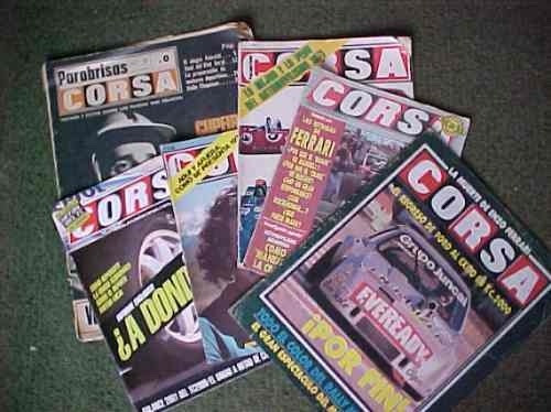 Revista Corsa 1971, 1972, 1973, 1974, Cientos De Ejemplares!