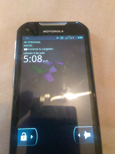 Motorola Iron Rock Xt 626 Libre Gsm...radio Liquido.....