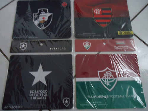 Mouse Pad Vasco Da Gama,flamengo,fluminense E Botafogo