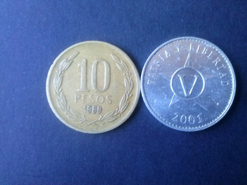 Moneda Cuba 5 Centavos 2001 Aluminio (c15)