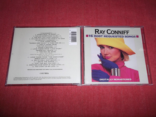 Ray Conniff - 16 Most Requested Songs Cd Usa Ed 1983 Mdisk